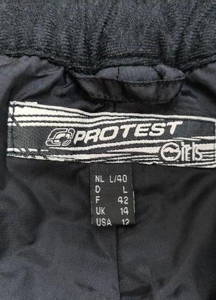 Лижні штани водовідштовхуючі теплі брюки5 фото