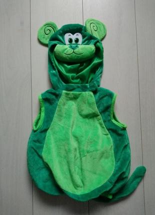 Карнавальний костюм мавпочка зелена