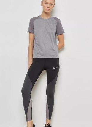 Футболка nike dri-fit miler short sleeve