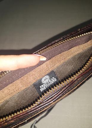 Кожаная дизайнерская сумка на/через плечо fred dela bretoniere