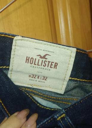 Мужские фирменные джинсы "hollister"3 фото