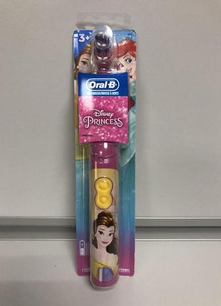 Детская электрическая зубная щетка белль принцессы oral-b princess электрощетка