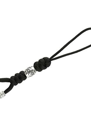 Темляк zeus stainless steel black