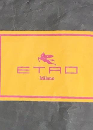 Оригінальний брендовий чохол для костюма etro milano3 фото