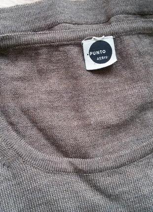 Akris punto шерстяной свитер / джемпер короткий рукав2 фото