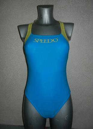 12/m speedo,оригінал!блакитний купальник для плавання,для басейну2 фото