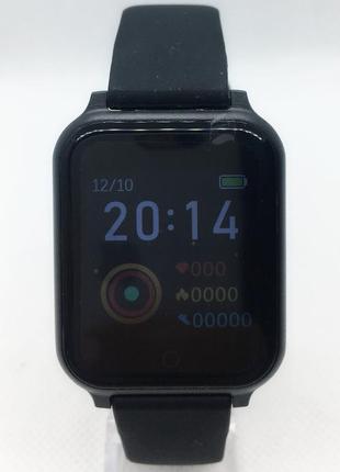 Смарт часы smart watch t70 черные ( код: ibw720b )7 фото
