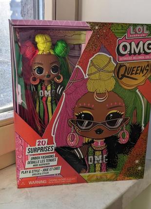 Лялька лол омг квін свайс з аксесуарами lol surprise omg queens sways