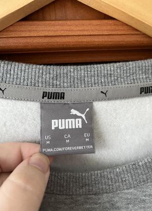 Світшот на флісі puma3 фото