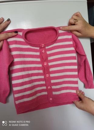 Кофта hello kitty ,кофта на пуговках, шерсть