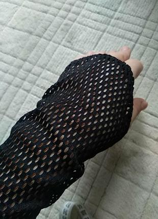 Митенки сетка модные 3