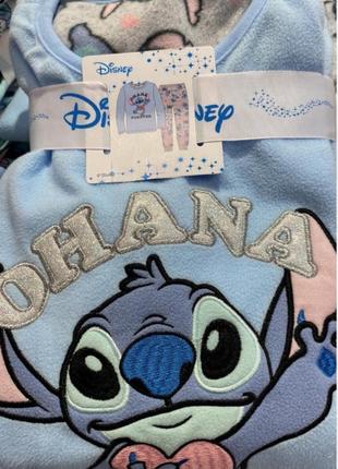 Мультяшная флисовая пижама стич disney lilo & stitch.6 фото