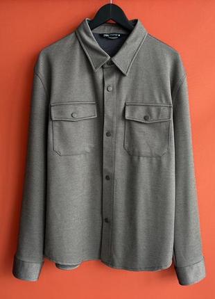 Zara оригинал мужская куртка пиджак овершот размер xl б у