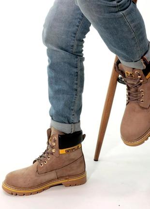 Черевики caterpillar winter fur ботинки 9