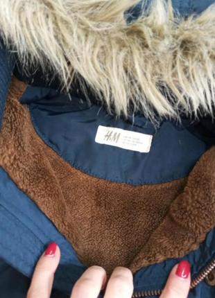Зимняя курточка парка hm6 фото