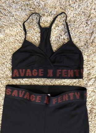 Набір для фітнесу або як домашній одяг від savage x fanty by rihanna4 фото