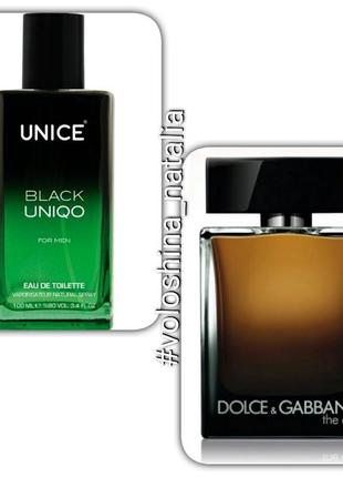 Туалетна вода black uniqo unice 100 ml.