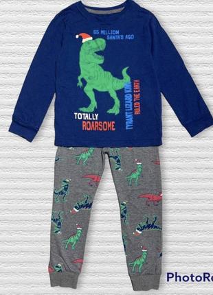 F&f новогодняя пижама  динозавры