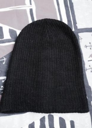 Тонкая двойная шапка в рубчик, 4-7лет, matalan retail ltd1 фото