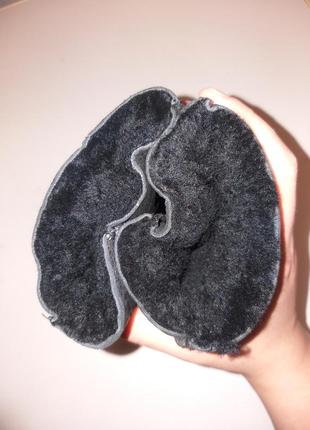 Натуральные кожаные перчатки на натуральной овчине корея женские кожаные перчатки6 фото