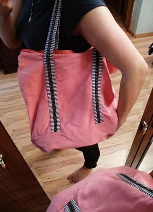 Большая сумка шопер тоут мешок