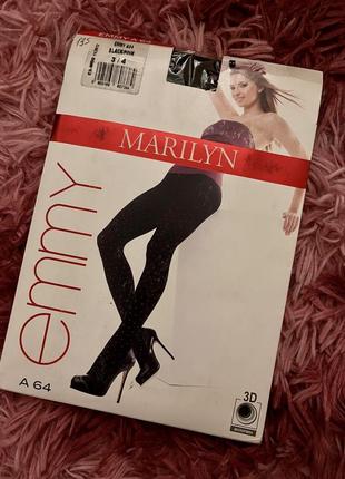 Колготки в сердечка marilyn 60 den2 фото