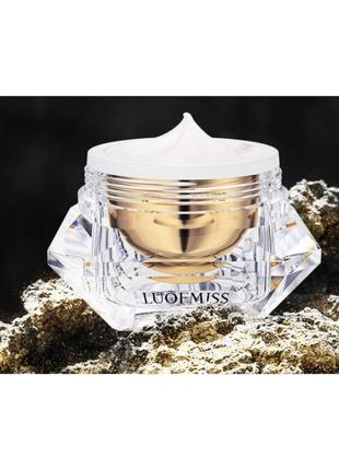 Крем для век luofmiss diamond luxury crystal care eye cream с алмазным порошком, 15 мл