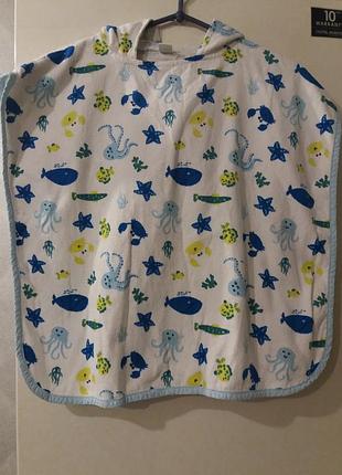 Накидка-рушник з капюшоном