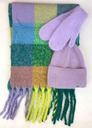 ❄️🤍теплий зимовий шарф/дреди🤍 ❄️