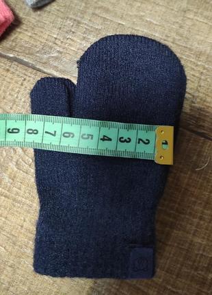 Рукавиці рукавички дитячі вовна 2-4р варежки детские