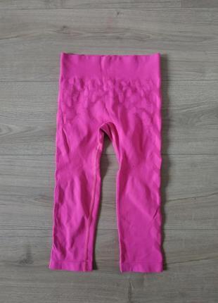 Оригінальні термо штани hummel / термобілизна яскравого кольору/ капрі
