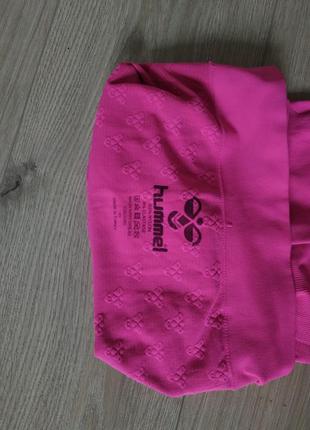 Оригінальні термо штани hummel / термобілизна яскравого кольору/ капрі5 фото