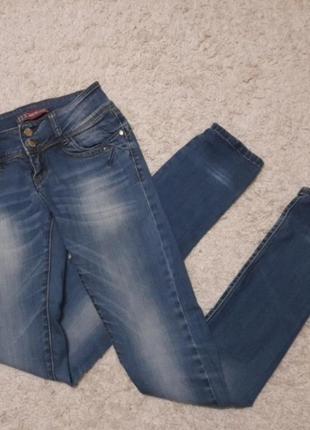 Джинси стрейчеві 42 синій