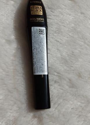 Bourjois mascara twist up the volume ultra black edition. тушь для ресниц.2 фото