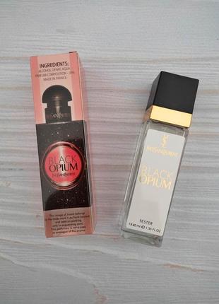 Парфюм женский yves saint laurent black opium (ив сен лоран блэк опиум) 40 мл.