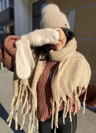 ❄️🤍твій улюблений зимовий шарф/дреди ❄️🤍