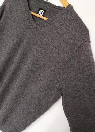 Класний базовий вовняний джемпер, пуловер, светр7 фото