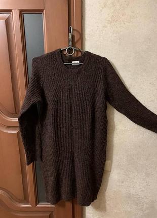 Тепле в'язане  плаття бренду vila з вовною альпака