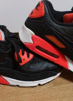 Кроссовки кожаные мужские найк кросівки шкіряні чоловічі nike air max 90 р.42.5🇨🇳