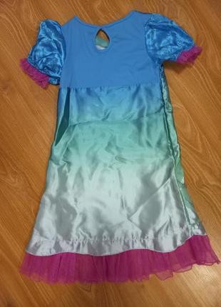 Платья карновальное trolis на 7-8лет4 фото