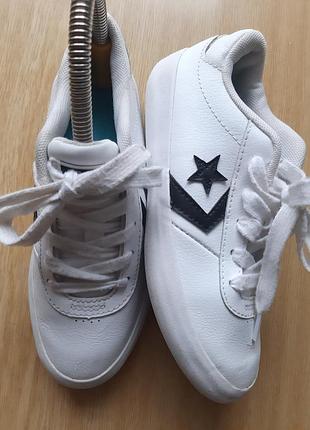 Кожаные кеды convers оригинал