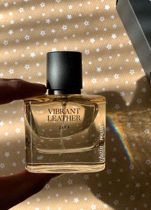 Чоловічі парфуми zara vibrant leather2 фото