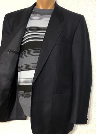 Шерстяной мужской пиджак 58 размер2 фото
