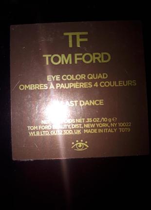 Tom ford last dance жидкая палетка теней.2 фото