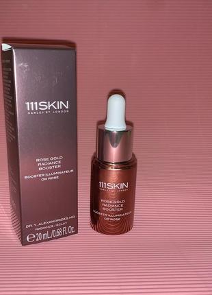 Сироватка-бустер для сяйва шкіри 111skin rose gold radiance booster