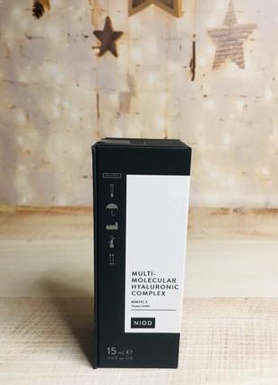 Niod multi-molecular hyaluronicсироватка з гіалуроновою кислотою 15 ml1 фото
