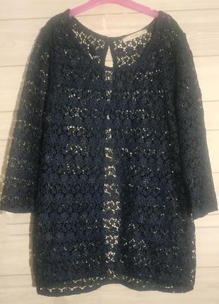 Ажурна  блузка-накидка