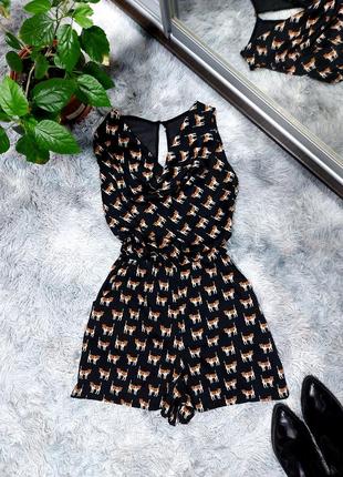 Ромпер с собачками "патрон" комбинезон шортами 46 44 распродажа