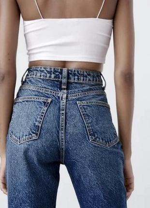 Джинси classic mom zara