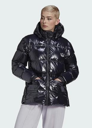 Пуховик adidas glossy
a-shape puffer